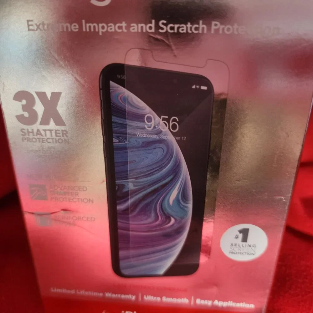 Invisible Shield Glass+ Extreme Impact and Scratch Screen Protector for iPhone X